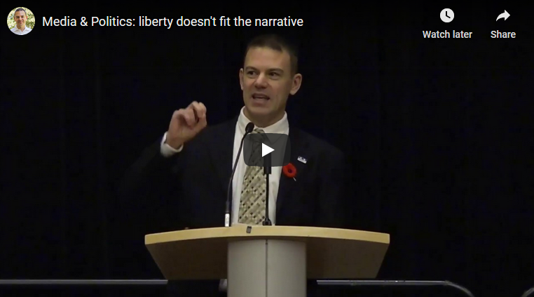 C. Welwood: “Media & Politics: Liberty doesn’t fit the narrative”